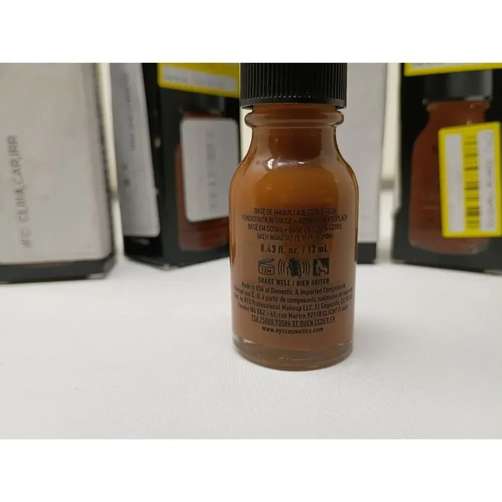 NYX Total Control Pro Drop Foundation - Mocha (New 5-Bundle)